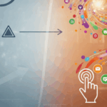 Graphic showing modern user search behavior and digital engagement