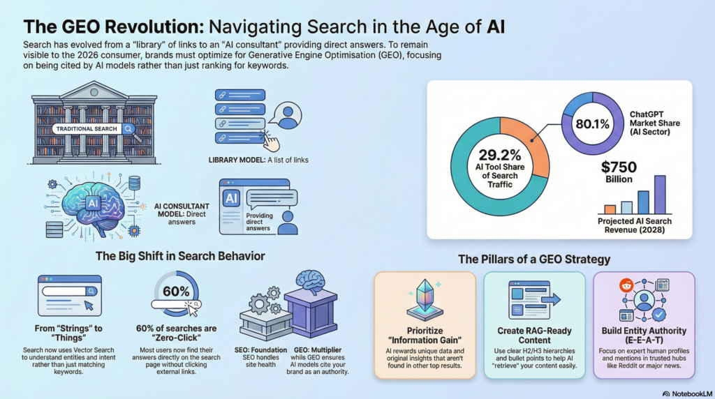 infographic on changing search behaviour